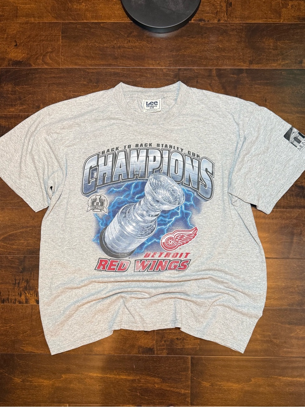 Vintage 2008 Detroit Red Wings Stanley Cup Champions T-shirt